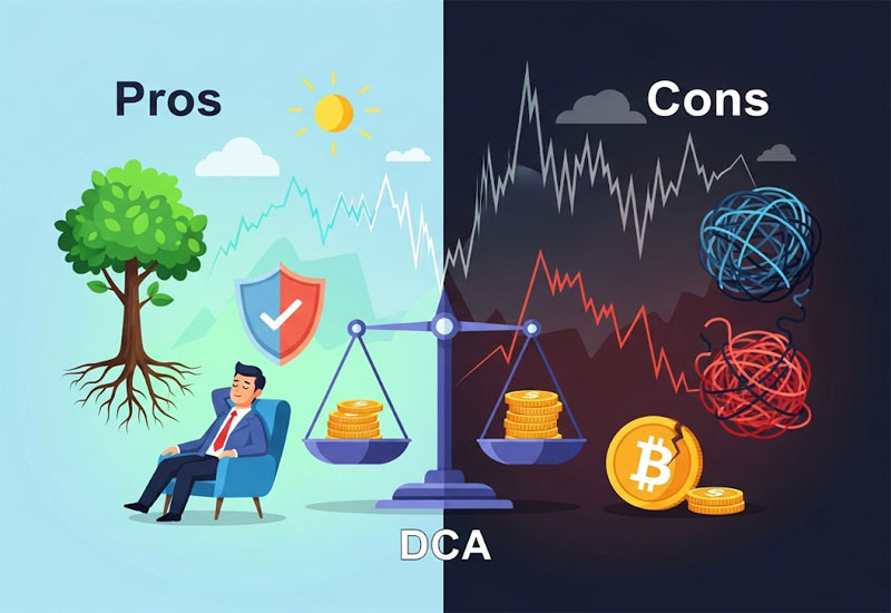 Ưu – Nhược Điểm Khi DCA Crypto 