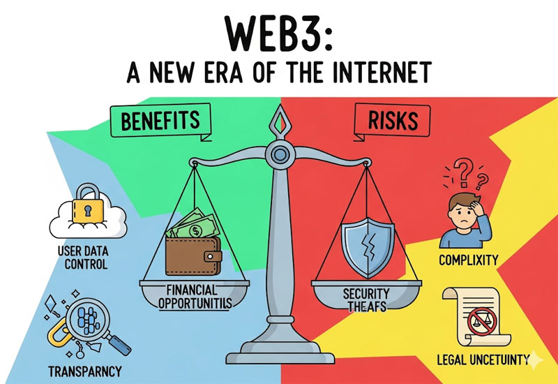 Ưu,nhược và thách thức của web3