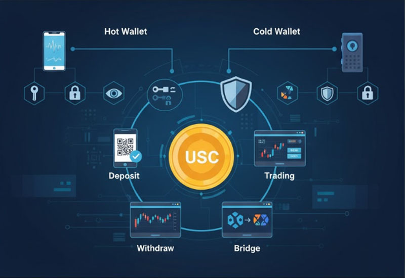 Hướng dẫn tạo ví và giao dịch USDC an toàn Hướng dẫn tạo ví và giao dịch USDC an toàn
